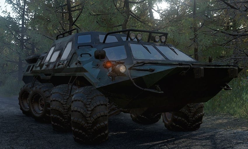 SnowRunner The TUZ Tank Mod