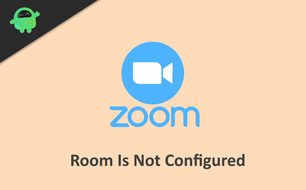 What to do if Zoom Room is not configured for this account