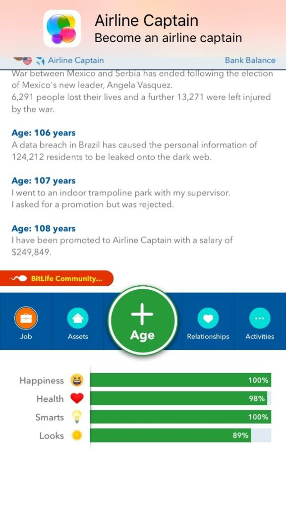 How to The Pilot In The BitLife Game Guide