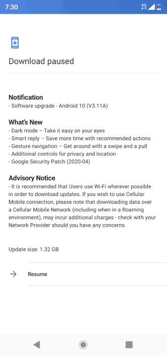 android 10 update nokia 5.1 plus