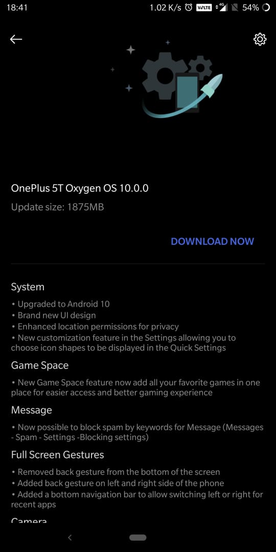 android 10 update