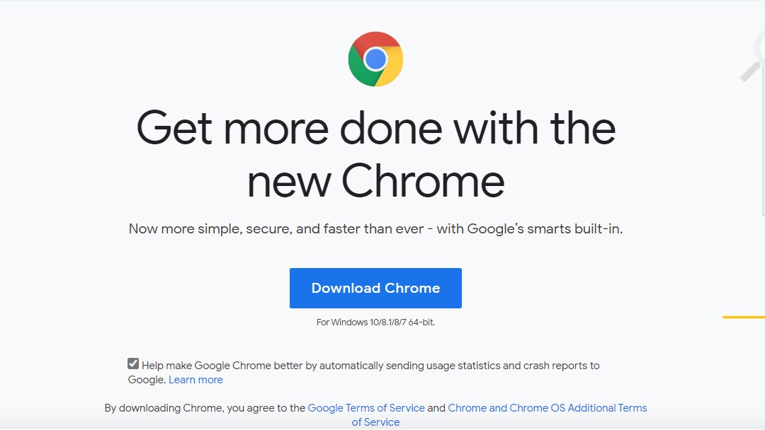 download chrome fix