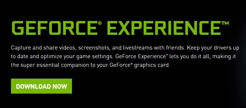 download geforce experience