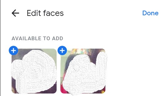 Google Photos Face Tagging