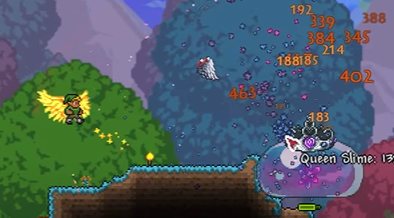 How To Summon And Defeat The Queen Slime Boss In Terraria