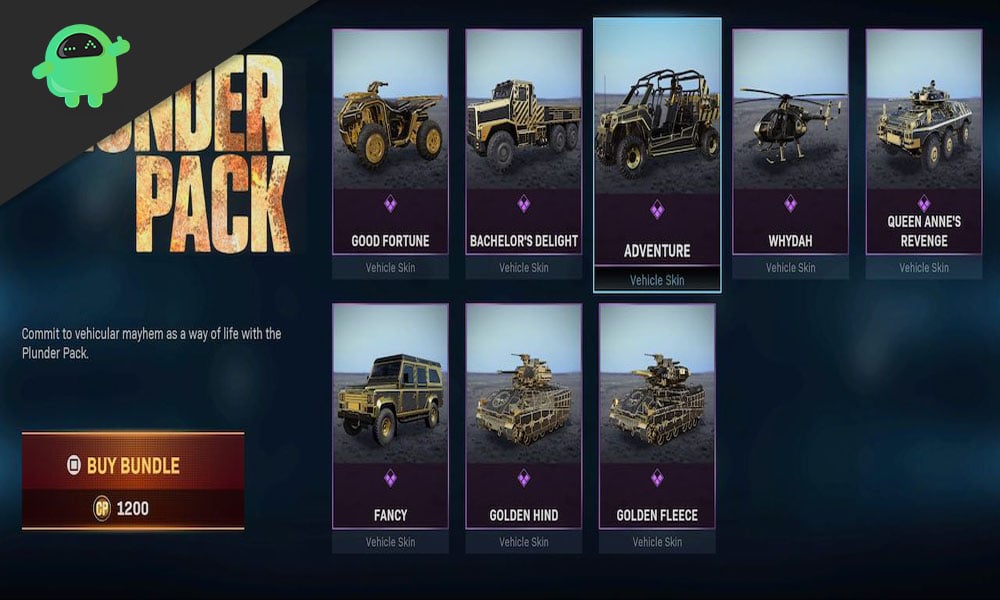 How to Get Gold Vehicle Skins in Call of Duty: Warzone