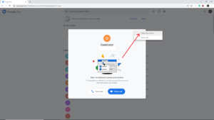 google duo delete call history on web