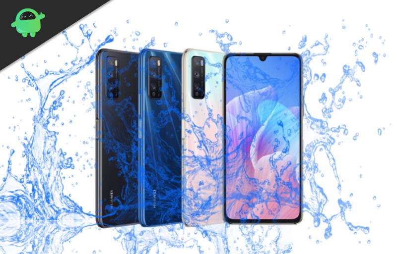 Is Huawei Enjoy Z 5G Waterproof smartphone?