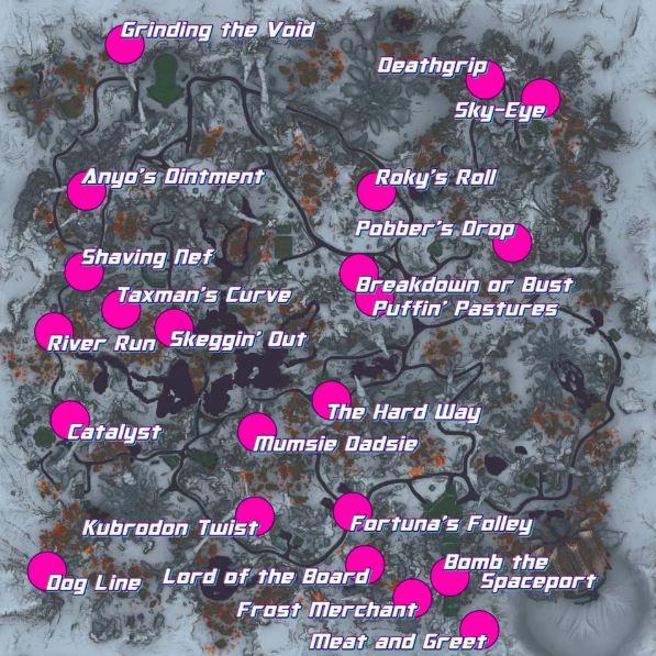 k drive warframe location map