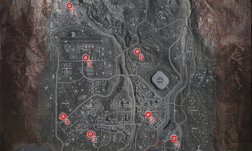 All Phone Locations in Warzone Map: Find Activation Phones