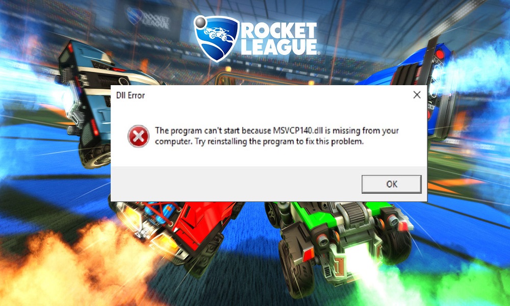 Fix Rocket League MSVCP140.dll or VCRUNTIME140.dll Missing or Not Found