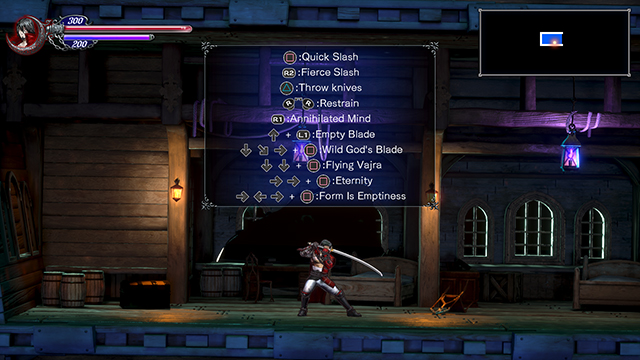 Zangetsu in Bloodstained