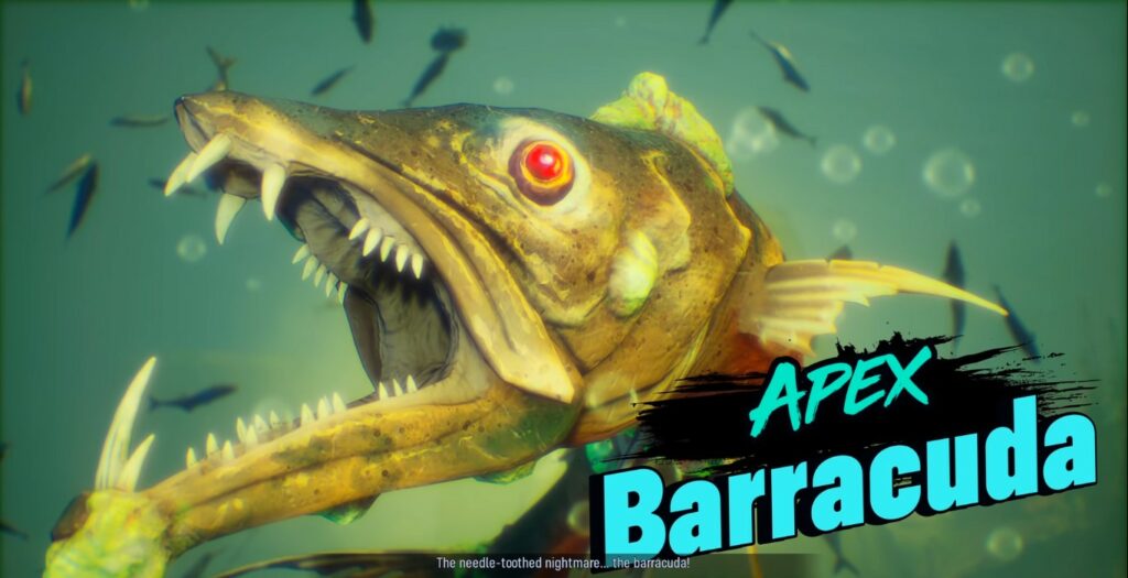 The Apex Barracuda boss in Maneater