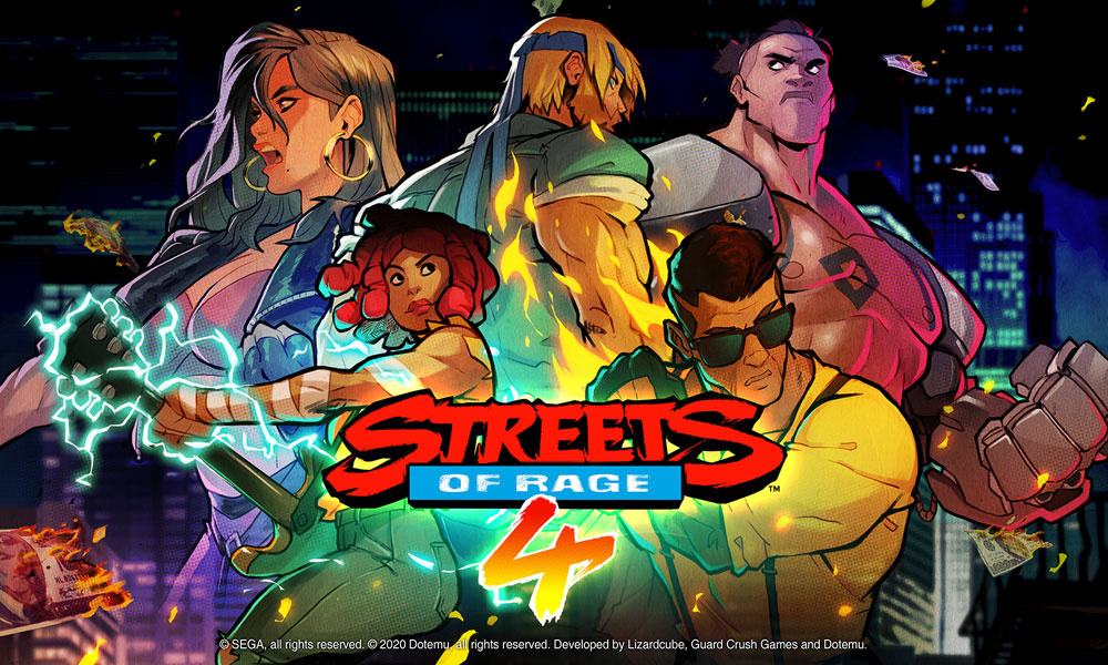 Is there an Online Co-Op mode in Streets of Rage 4?
