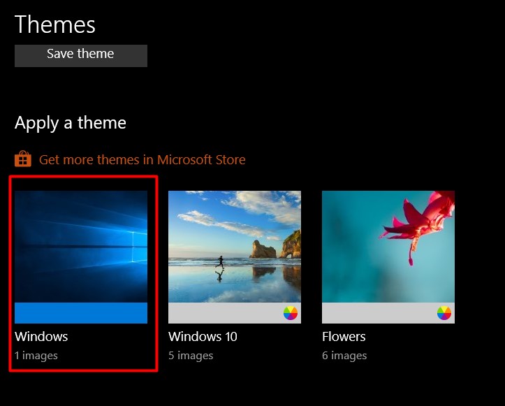 Как исправить, если цвет панели задач не меняется в Windows 10