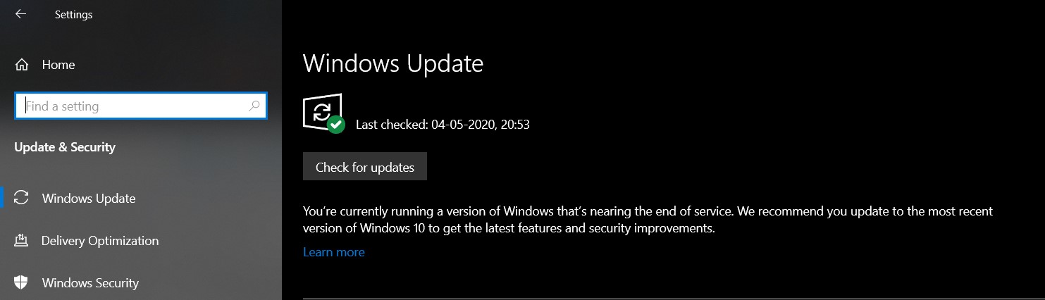 windows update gears tactic