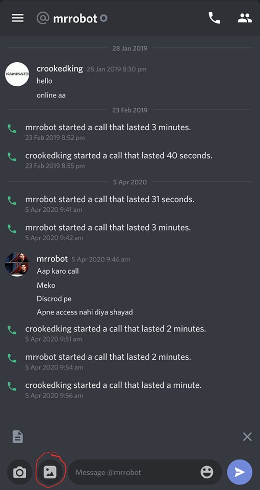 Sending Files on Discord