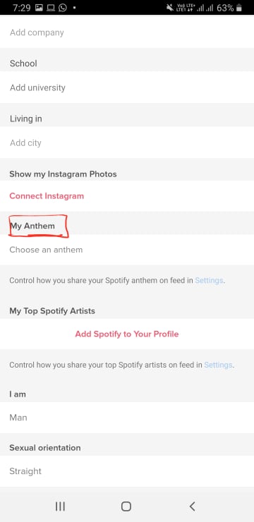 How to link spotify to tinder