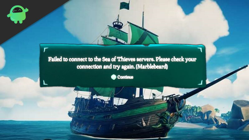 How to Fix Sea of Thieves Marblebeard Error Code?