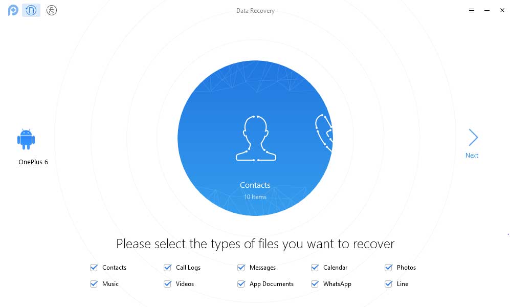 PhoneRescue Android data recovery software