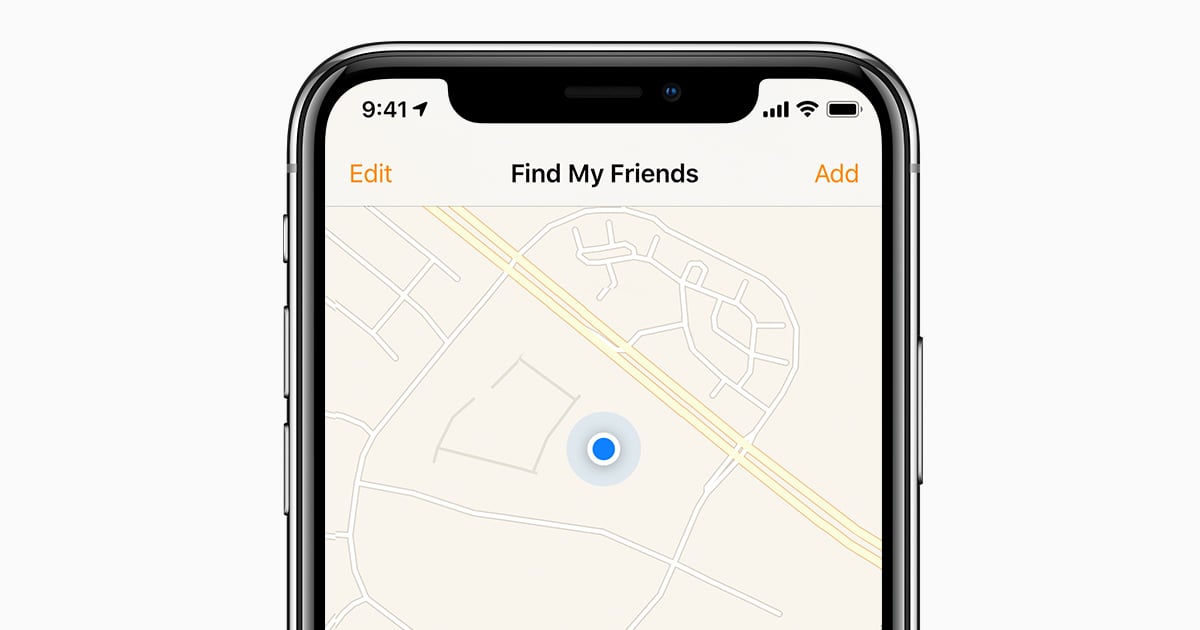 Find My Friends - iPhone