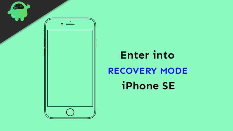 How to Enter Recovery Mode on iPhone SE