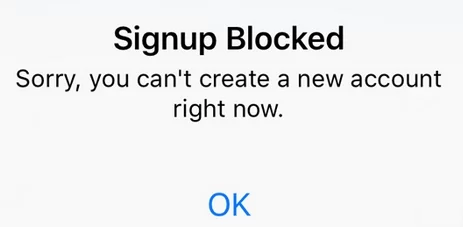 How to Fix Instagram Sign Up Error