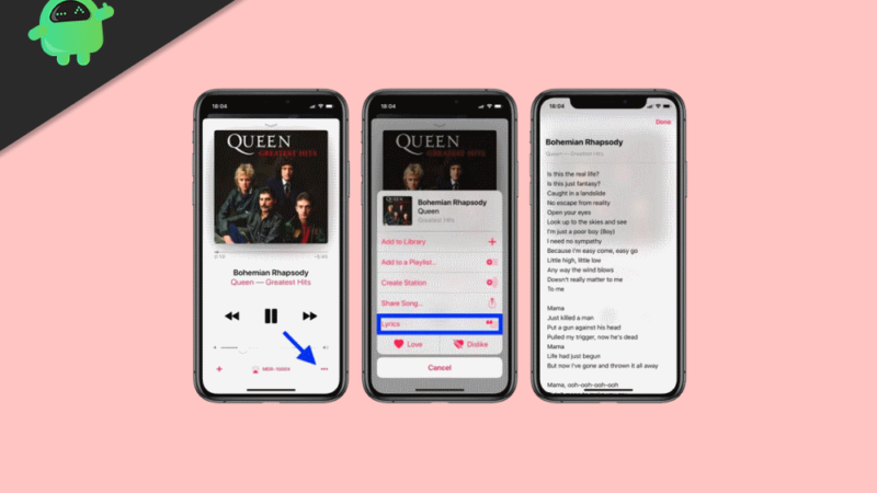 How to View lyrics in Apple Music - Smartphone, iPhone, iPad, Mac, or Apple TV