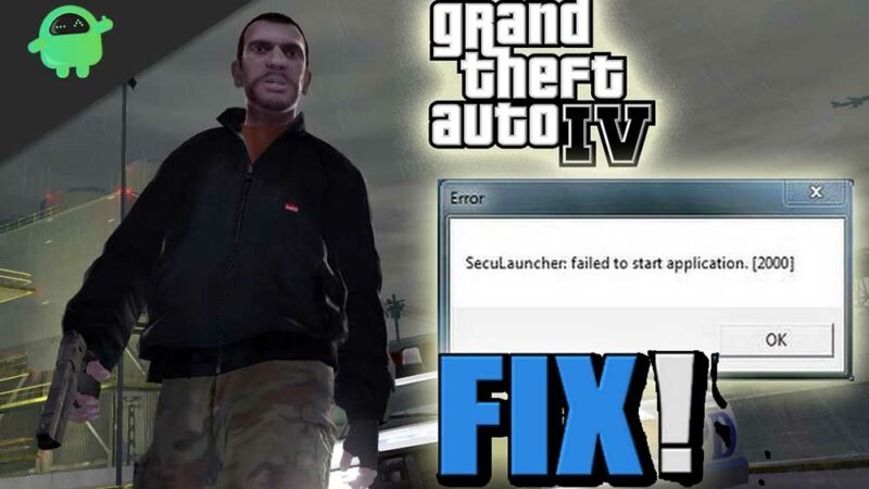 How to fix GTA IV SecuLauncher error