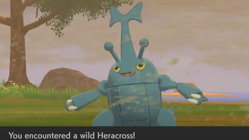 How to get Heracross in Pokemon Sword and Shield Isle of Armor