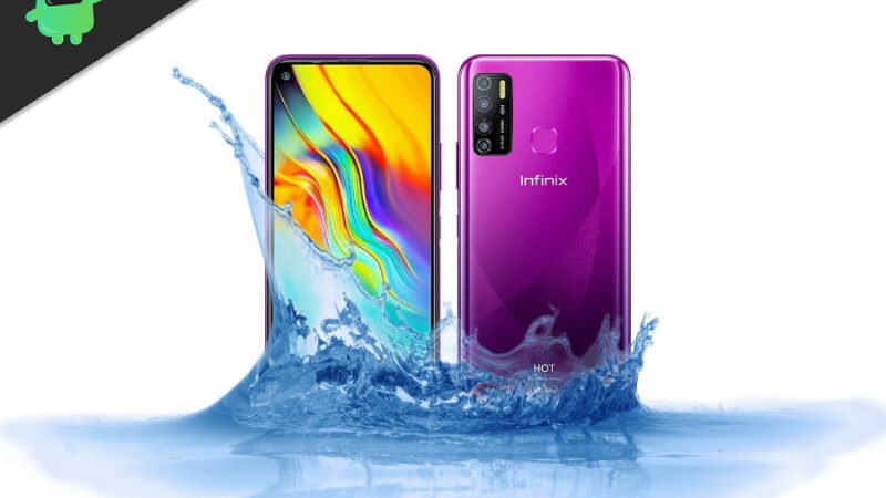 Is Infinix Hot 9 Pro a Waterproof device