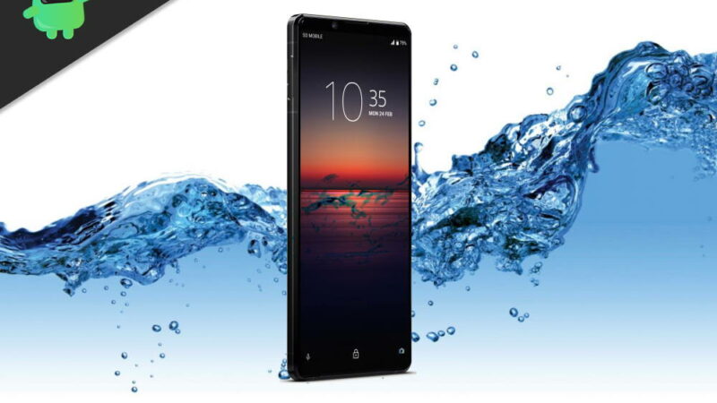 Is Sony Xperia 1 II Waterproof Smartphone