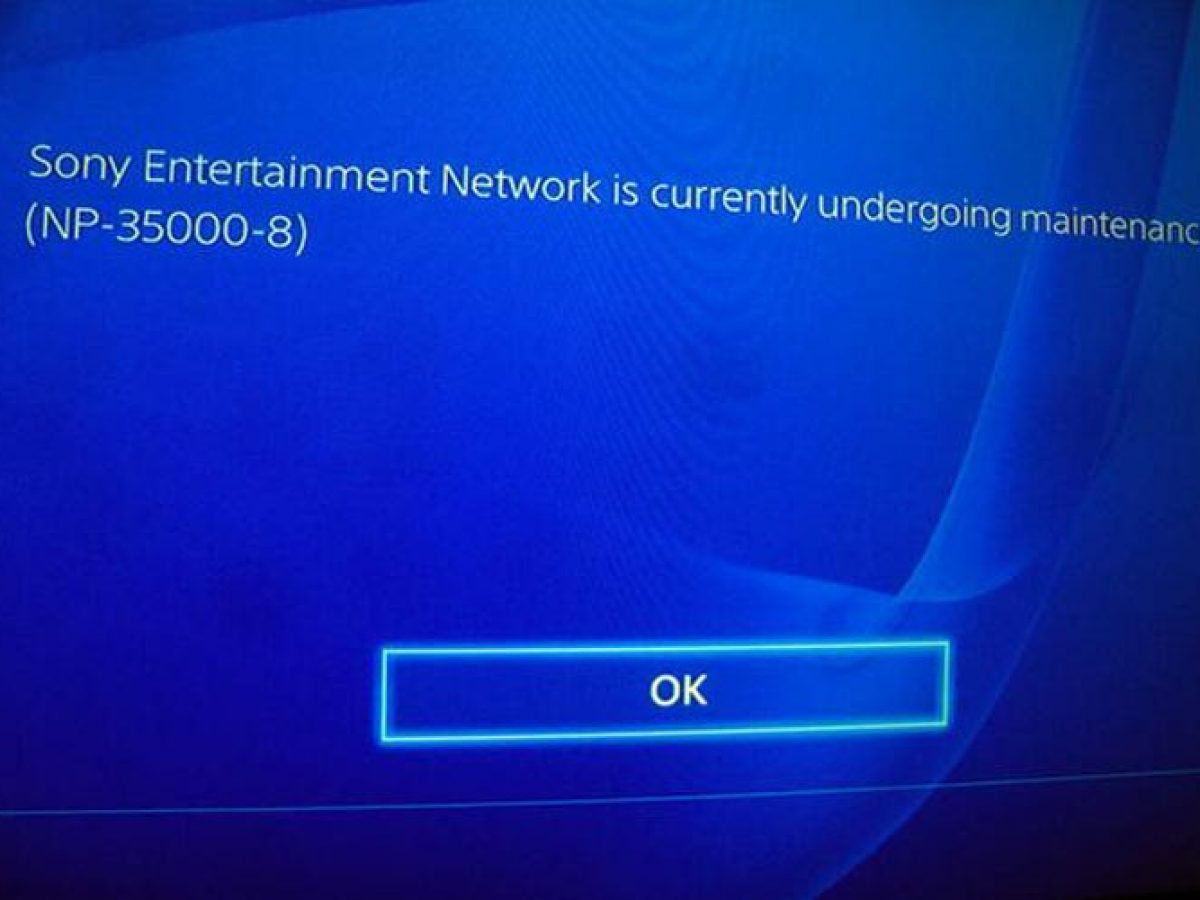 What is PlayStation Error Code np-35000-8? Is there a fix?