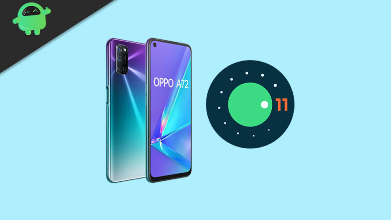 Oppo A72 Android 11