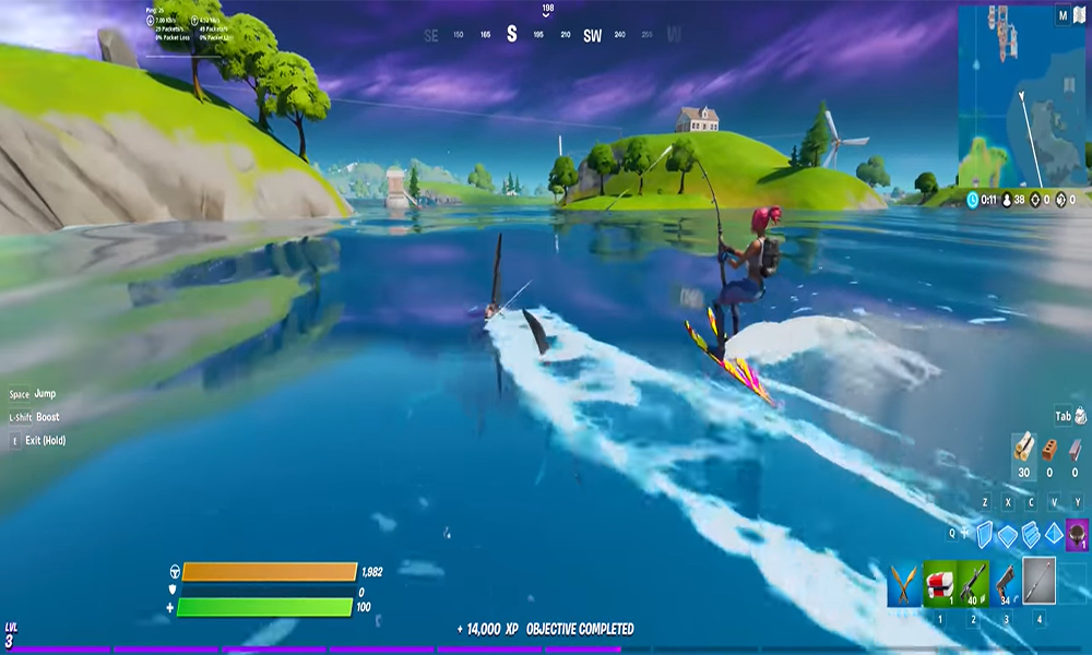 Where to Find Loot Sharks in Fortnite Chapter 2 Season 3
