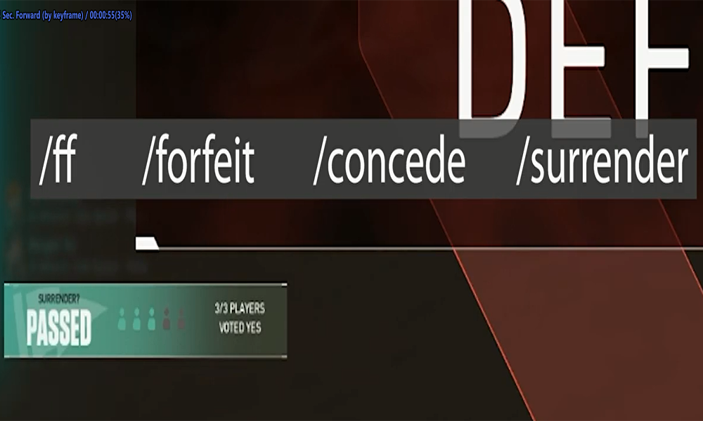 How to Surrender a Match in Valorant