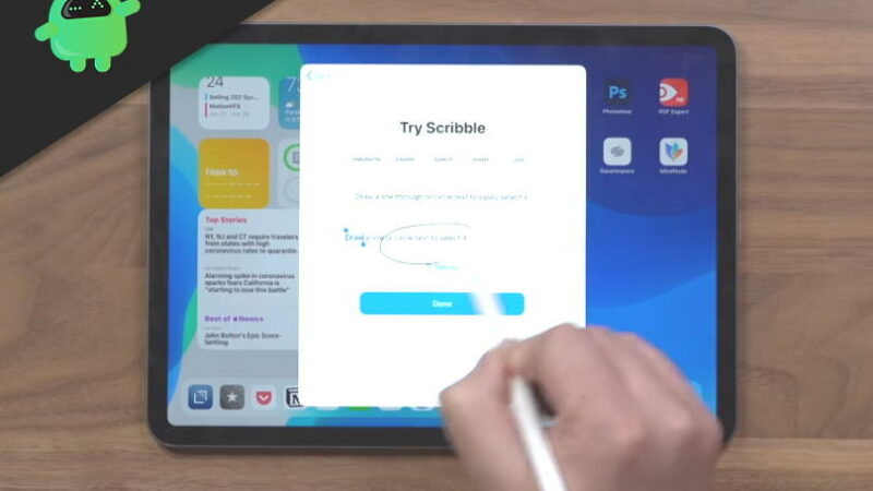 How to Use Scribble in iPad using iPadOS 14
