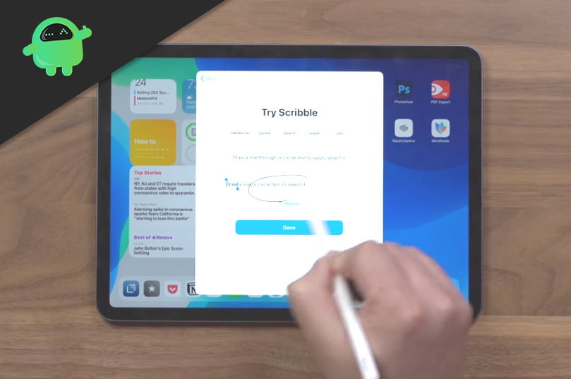 How to Use Scribble in iPad using iPadOS 14