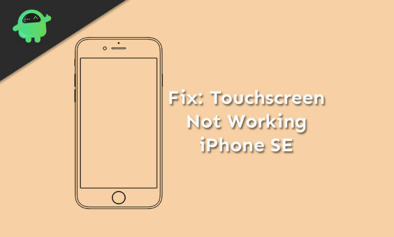 iphone se 2nd generation touch screen not working