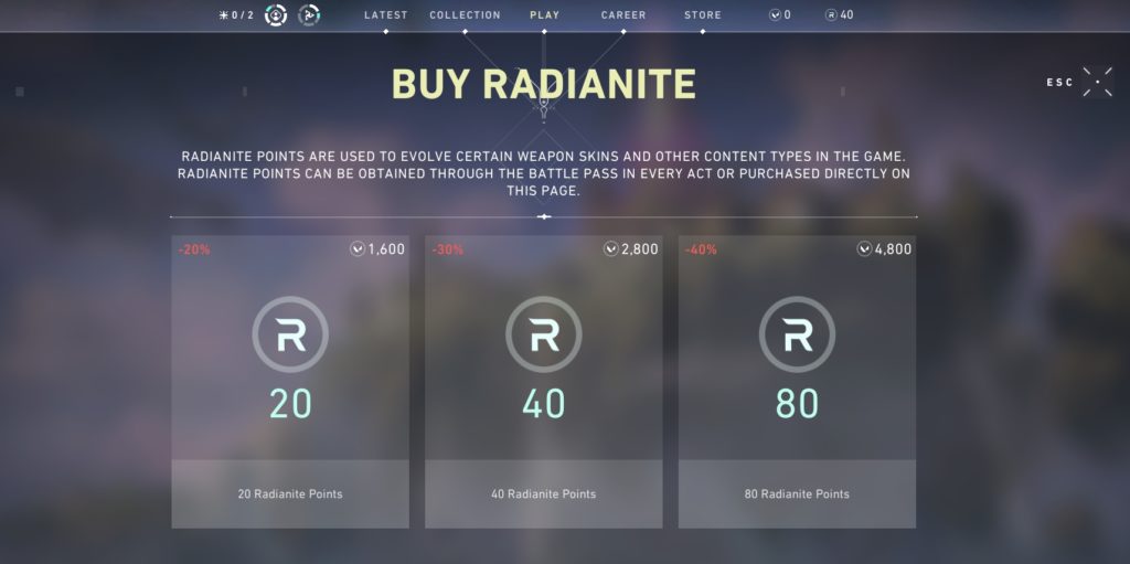 How to Get Radianite Points in Valorant