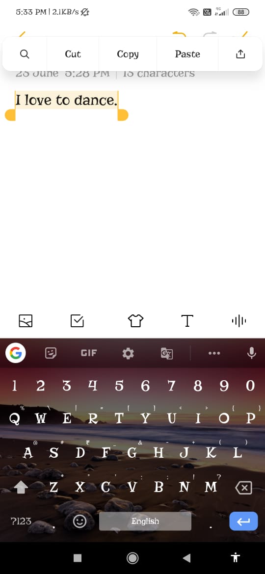 How to Copy and Paste Multiple Items using GBoard