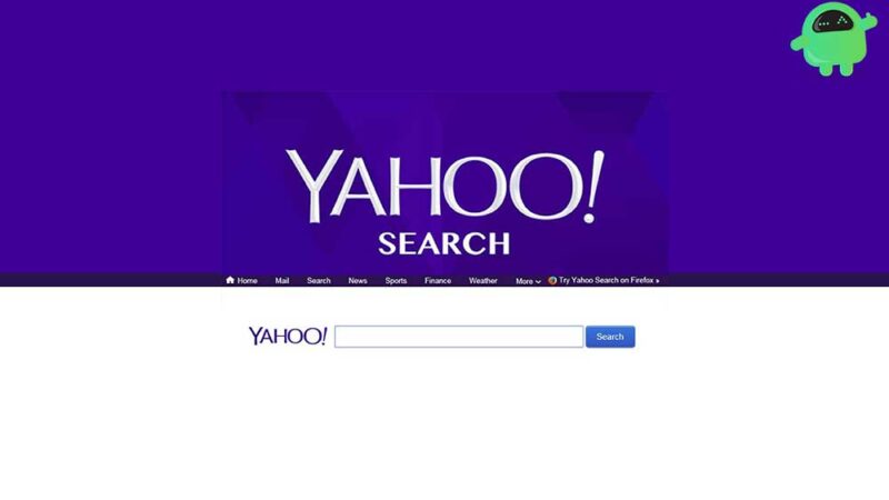 Yahoo search logo