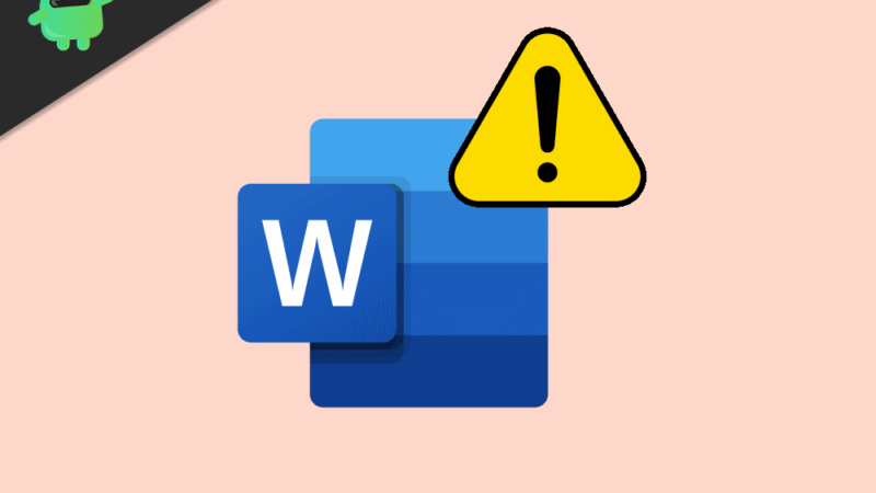 Yellow triangle With a Exclamation Mark in Word How to Fix