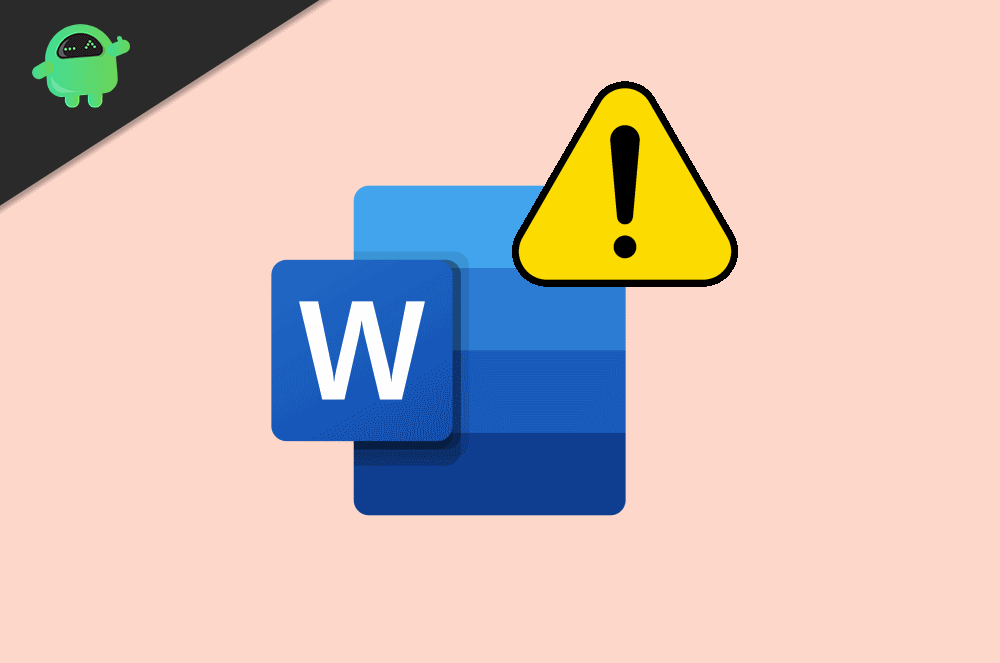 Yellow triangle With a Exclamation Mark in Word How to Fix