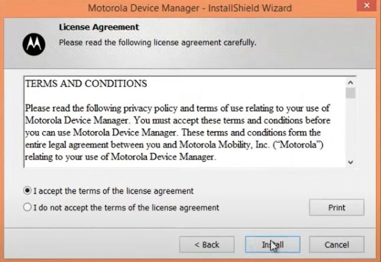 Download Latest Motorola USB Drivers For Windows/Mac