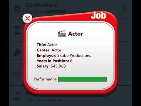 actor job bitlife