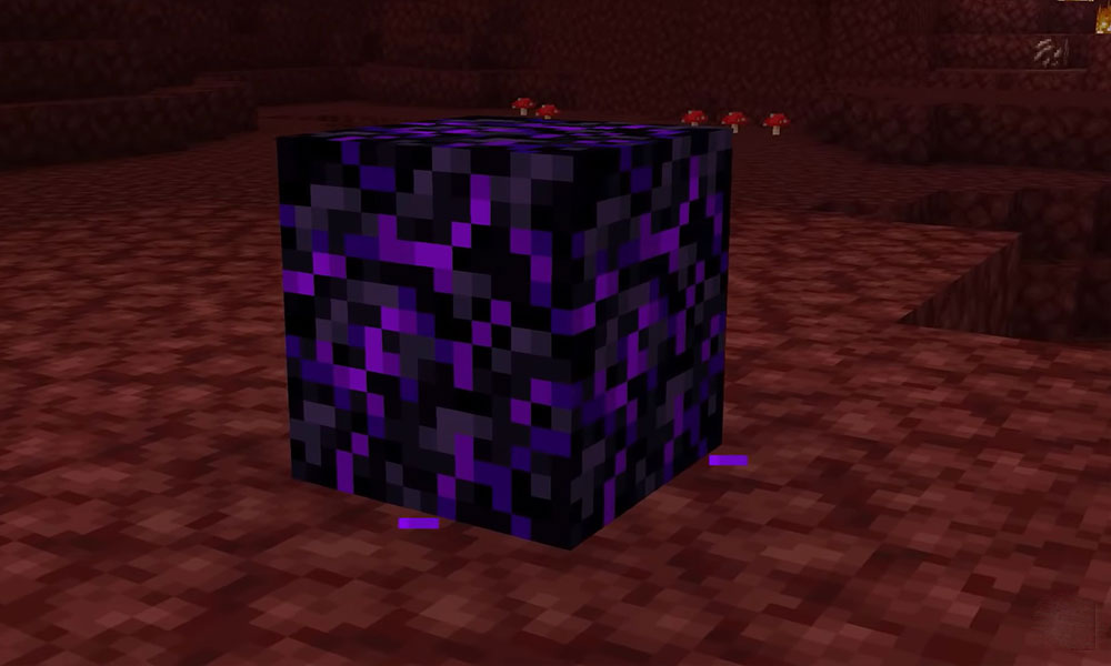 How To Find And Use Crying Obsidian In Minecraft