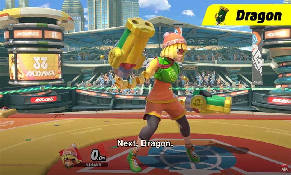 All Min Min moveset in Smash Ultimate