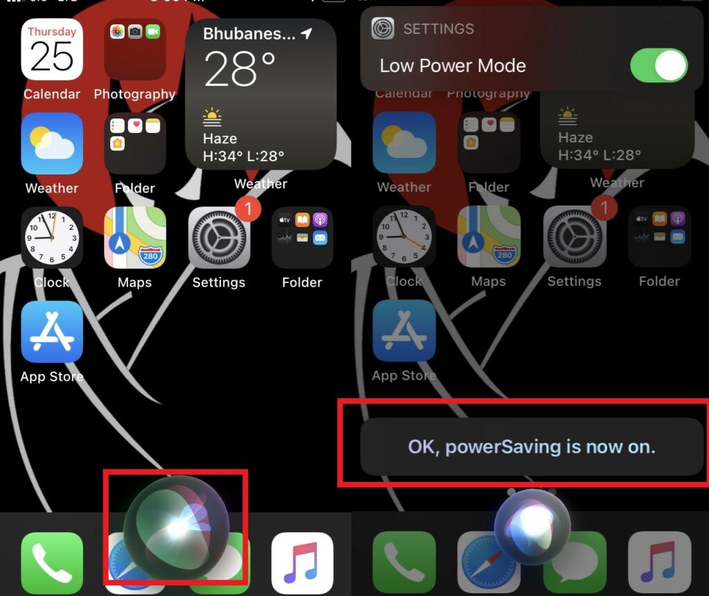 enable low power mode to Fix Battery Draining problem
