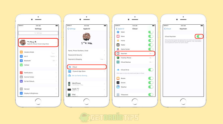 Как редактировать сохраненные пароли на iPhone и iPad с помощью Связки ключей iCloud